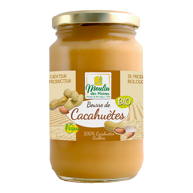 Beurre de cacahuète crémeux bio - 350g