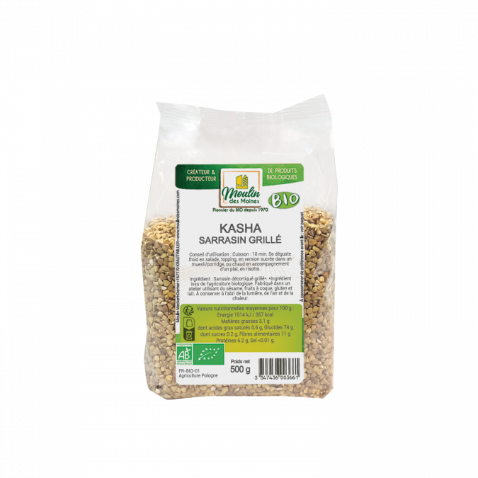 Kasha (Sarrasin grillé) bio - 500g
