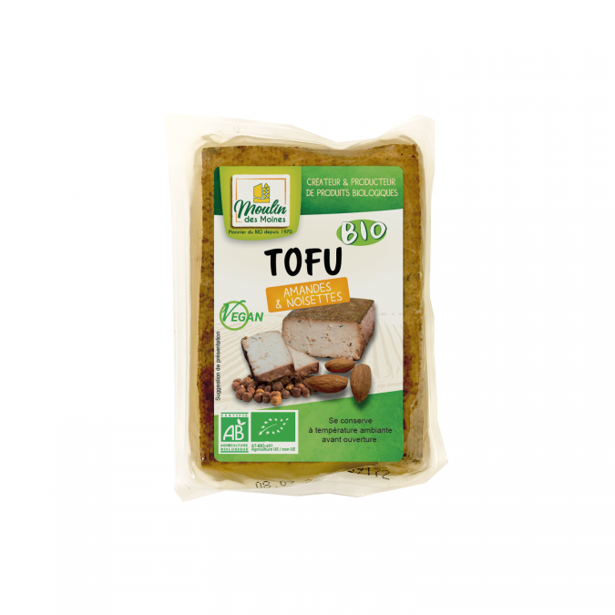 Tofu amande noisette vegan bio - 200g